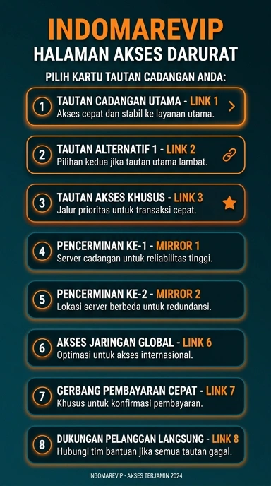 Tampilan link alternatif indomarevip